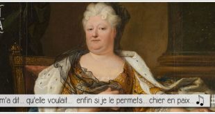 portrait de elisabeth charlotte princesse palatine pour illustrer l'article parciparla.fr dédié à sa lettre je voudrais chier