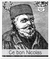 gravure du portrait de Nicolas Flamel alchimiste
