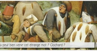 tableau les mendiants de bruegel pour illustrer l'article par ci par là PCPL dédié à l'etymologie du mot clochard