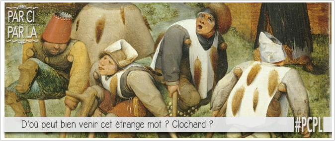 tableau les mendiants de bruegel pour illustrer l'article par ci par là PCPL dédié à l'etymologie du mot clochard