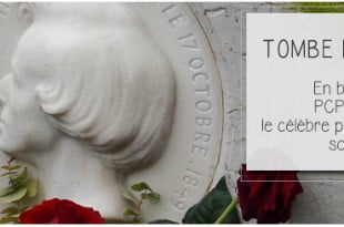 detail de la tombe de frédéric chopin au cimetière du père lachaise à paris pour illustrer l'article pcpl par ci par la dédié à la taphophobie de l'artiste