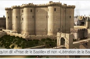 reconstitution 3D de la bastille pour illustrer l'article pcpl parciparla déidé au 14 juillet 1789, prise de la bastiulle et aux prisonniers qui étaient dans la prison ce jour là