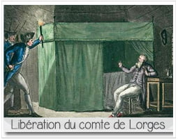 gravure représentant la libération du comte de lorges pour illustrer le post pcpl par ci par là dédié à la prise de la bastille du 14 juillet 1789