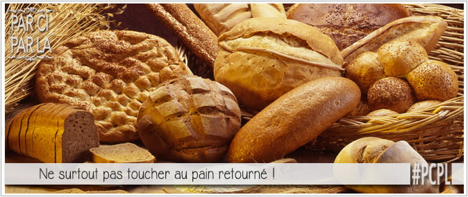 photo de miches de pain pour illustrer l'article PCPL sur la superstition du pain retourné, le pain du bourreau