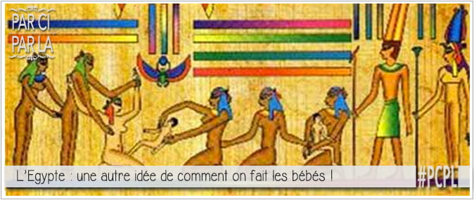 papyrus représentant un accouchement dans l'egypte antique pour illustrer l'article PCPL dédié à l'obstétrique chez les égyptiens
