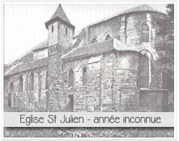 vieille photo de l'église saint julien le pauvre à PAris pour illustrer l'article par ci par la PCPL dédié à cette église qu'on peut voir dans les séries highlander et soeur-therese.com