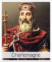 portrait de Charlemagne roi pour illustrer l'article sur Berthe aux grands pieds