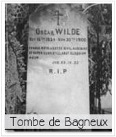 première tombe de oscar wilde à bagneux pour illustrer l'article par ci par là PCPL dédié à la tombe du père lachaise
