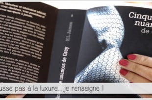 photo de la couverture du roman 50 nuances de grey pour illustrer l'article parciparla #PCPL dédié aux aphrodisiaques