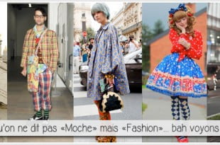 montage photo de la fashion week, look raté, fail pour illustrer l'article pcpl sur l'expression "etre habillé comme l'as de pique"