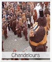 fete chandelours, tradition de la chandeleur dans certaines régions de France qui relie la chandeleur au réveil de l'ours