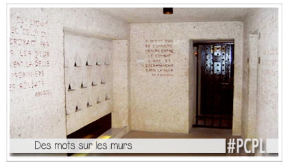 interieur du mémorial des martyr de la déportation shoh à paris