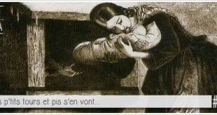 gravure représentant une femme déposant son enfant dans un tour d'abandon pour illustrer l'article PCPL dédié à cette pratique