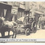 ramasseur de crottes ou pompe à merde pour illustrer l'article PCPL dédié aux petits métiers de Paris