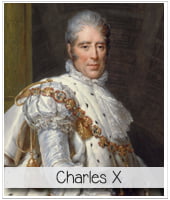 portrait de Charles X en tenue de sacre pour illustrer l'article PCPL dédié au regne de son fils Louis XIX