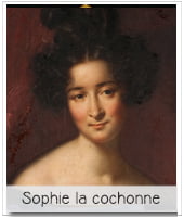 portrait de sophie dawes baronne de Feuchères impliquée dans la mort du dernier prince de condé lors de l'énigme de Saint-Leu