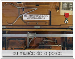exemple d'objet visible au musée de la préfecture de police à paris