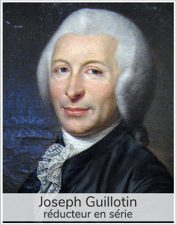 portrait de joseph guillotin pour illustrer l'article sur la forme de la lame de la guillotine